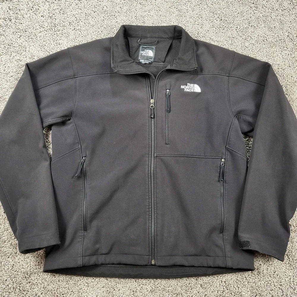 The North‎ Face Mens Apex Bionic Softshell Jacket Black AMVY Size M Medium